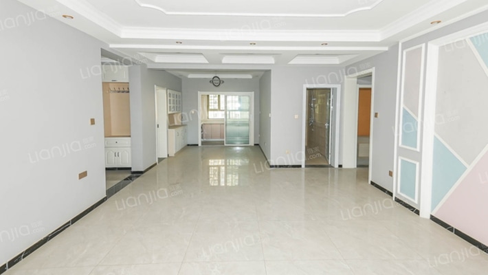 新市区喀什东路品质小区三室两厅双卫精装修-客厅