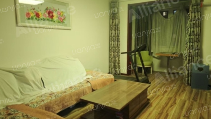 户型好即可入住 采光好 简单装修 电梯房老少都方便-客厅