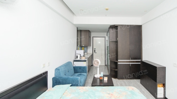 万达茂旁 精装公寓 拎包入住近地铁交通便利 生活方便-卧室