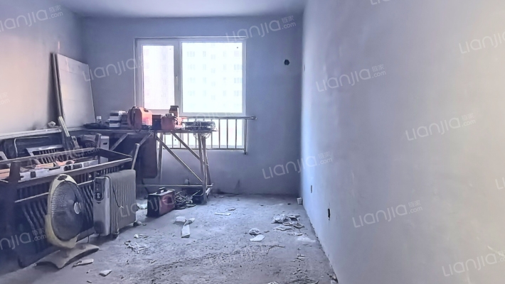 单位房 公摊小 大平层 三居双卫 毛坯房随意装修-卧室A