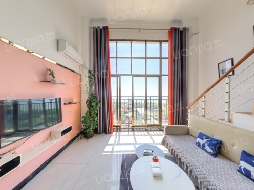 整租·北海金石明珠公寓 2室2厅 复式 西南/西/西北