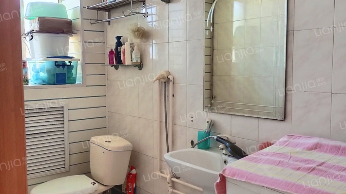 华北铝业北院生活小区 2室1厅 南 北-卫生间