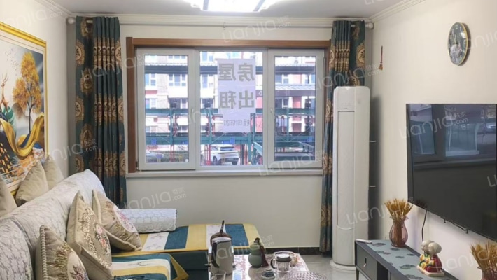 格局好 电梯房 集中供暖 107国道旁出行方便-客厅