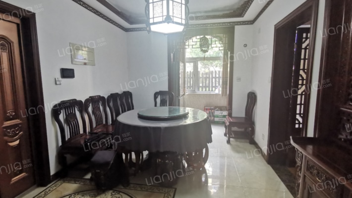 房主急售 中式精装修 洋房下跃 小院儿 阳光房 美哉-餐厅