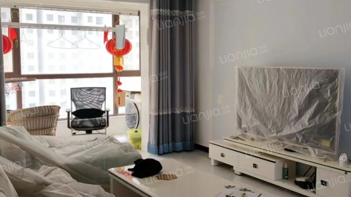 保利物业，集体供暖，坡地园林，人车分流-客厅