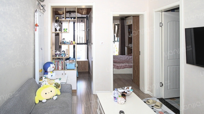 林溪谷标准1室 单独客厅，单独卧室精装修有证看房方便-客厅