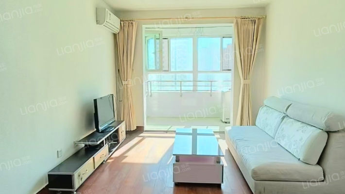 水岸花城全南两居户型方正采光好无遮挡-客厅