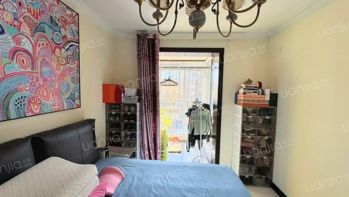 东兴南街电梯房，精装两居室 南北通透好楼层 交通便利-卧室A