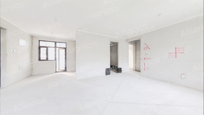 一梯两户洋房、双卧室朝阳、客厅朝阳-餐厅