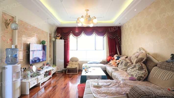 御锦湾精装修三室两厅 采光好 环境舒适-客厅