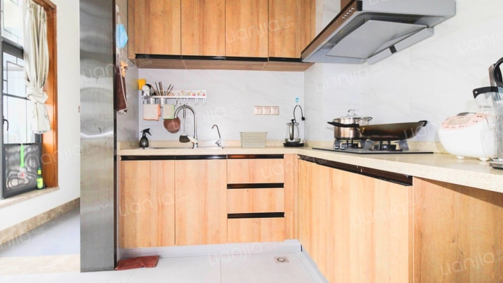 精装电梯套二拎包入住小区安静环境优美-厨房