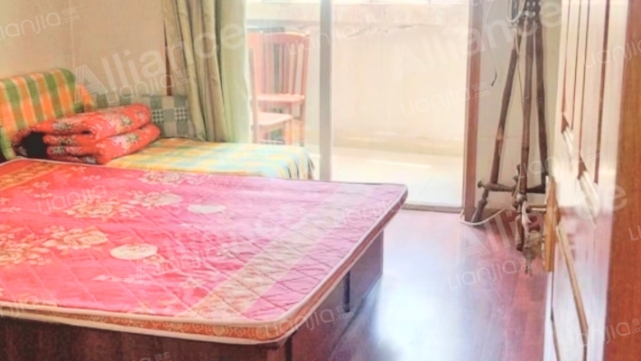 南北通透2居室，板楼中高层，集中供暖，二康南侧，-卧室B