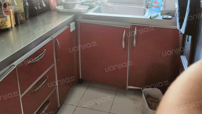 水岸花城，一线河景美宅，标准现房，即买即住-厨房