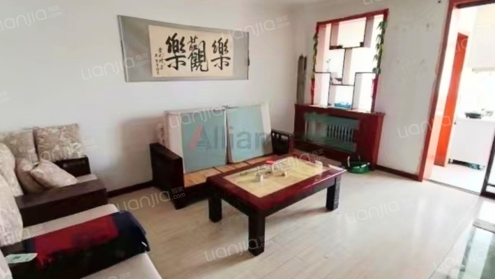 桃园区步梯楼，公摊少，大社区，高绿化，配套齐全-客厅