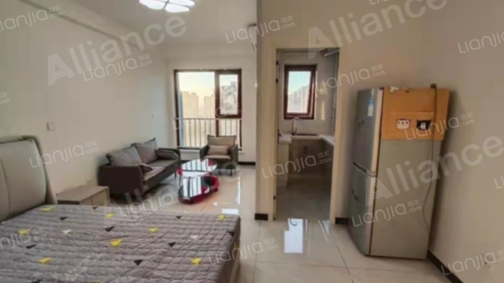 通燃气 西向大一居 精装修 高楼层 采光好 满二-卧室