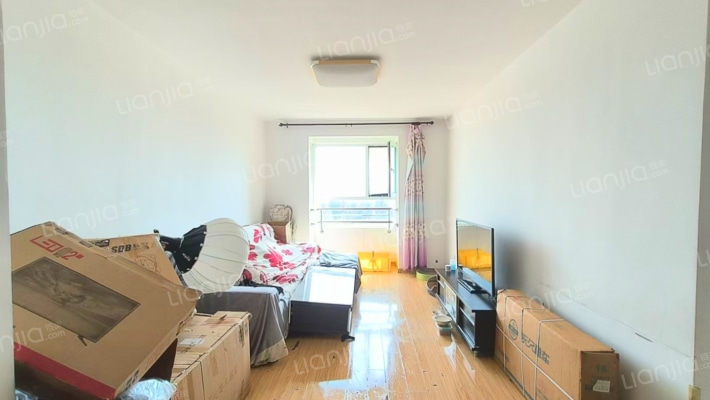 水岸花城全南两居，户型方正，简单装修-客厅