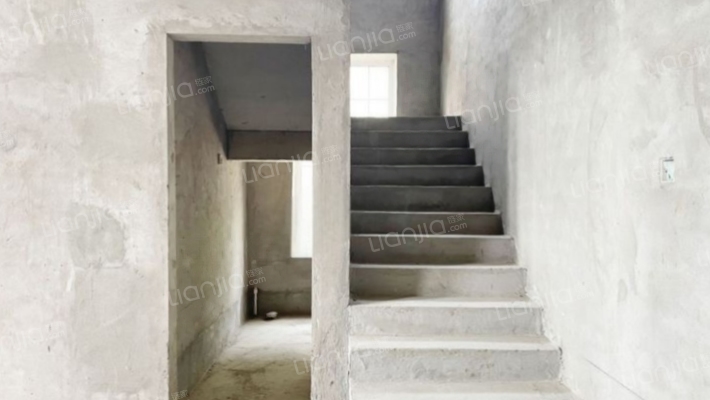 柏林顿水郡 独栋别墅 毛坯 大院子 边户-楼梯间