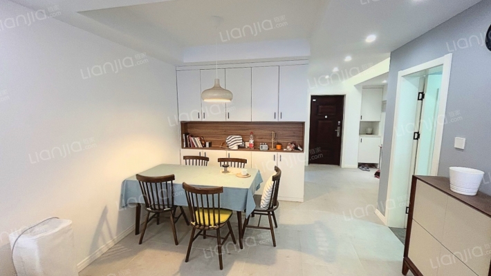 新社区小区环境好，园林式绿化，人车分流，配套齐全-餐厅