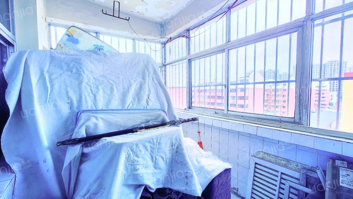 华阳桥东，二康北门，金地小区南北通透大三居-阳台B