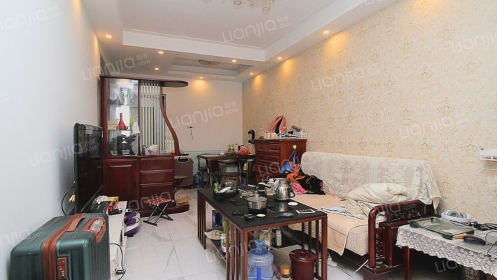 华阳路旁 天伦湾 园林样板社区 全南两居房本在手急售-客厅