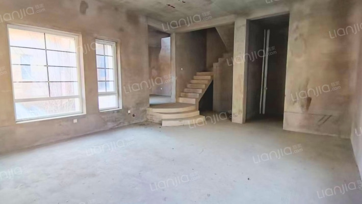 北京西南 西京都高尔夫别墅区281平别墅带200平大院-客厅