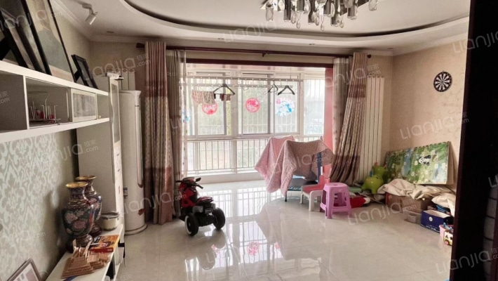 军怡家园复式 满二 精装修 方便看房-客厅B