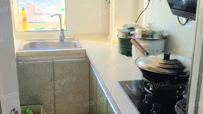南关电梯房，精装正规一居，业主急售-厨房