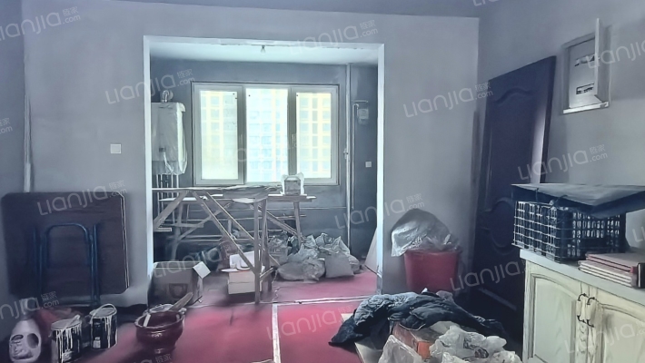 单位房 公摊小 大平层 三居双卫 毛坯房随意装修-餐厅