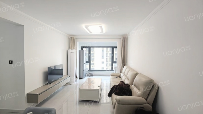 大社区 南北通透 好楼层 采光视野好 北京公交直达小区-客厅