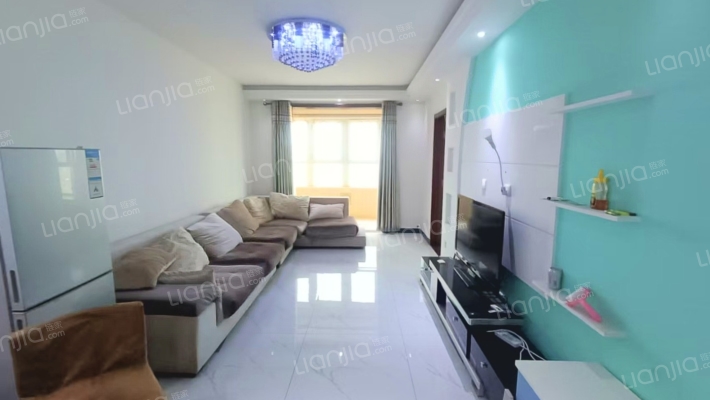 房子是正规两居室，户型方正，采光好。-客厅