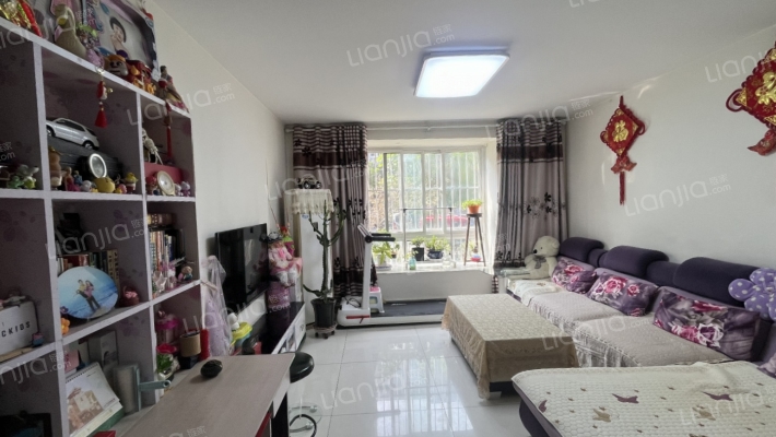 房本满五年精装修电梯洋房一梯两户适合居住-客厅