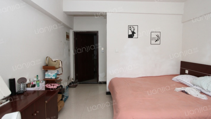 文昌万达 旁 东景国际一室一厅小公寓精装修，拎包入住-卧室