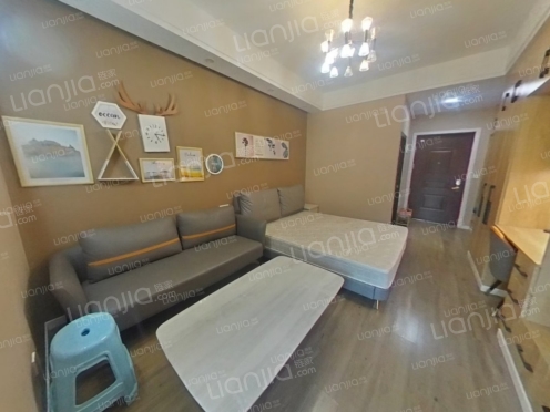 整租·紫御江山誉公馆 1室1厅 南/北