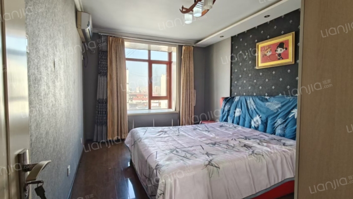 范阳路，一梯两户，小高层128平三居，110万可议-卧室B