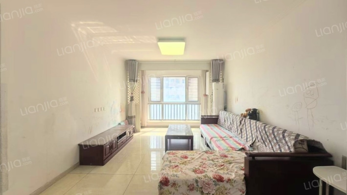 三利中和城一期南北通透三居，位置好离北京近的小区。-客厅