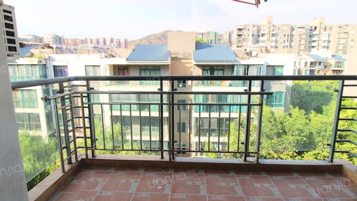 上海花园大三室带顶楼花园 电梯房精装修-阳台