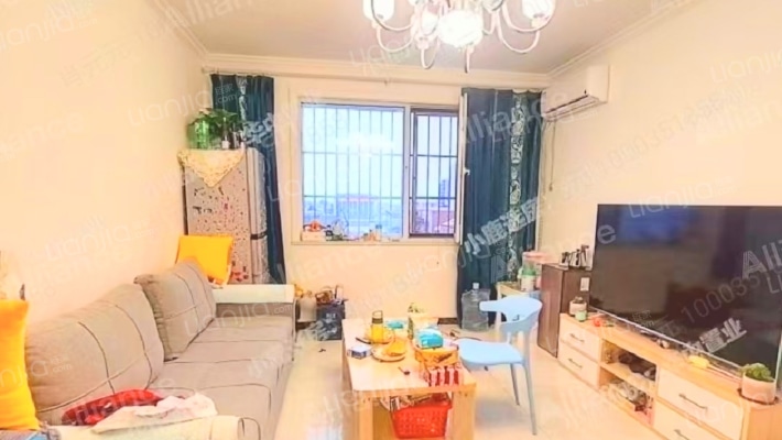 惠友荷园，东北两居，上午采光好，简单装修-客厅