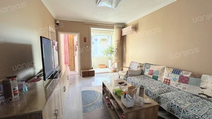 金阳瑞景小区两室出售，房子精装，干净整洁-客厅