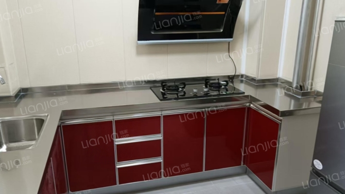 南北通透，精装修，成熟社区 ，采光无遮挡-厨房