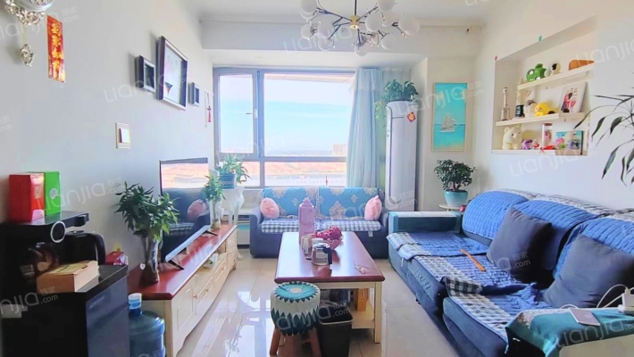 开发区 君临天下御景园 南北通透两居室-客厅