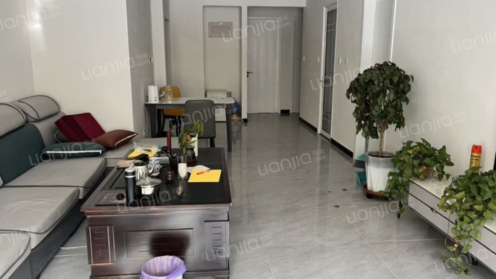 南北通透 一梯两户 好楼层采光视野好-客厅