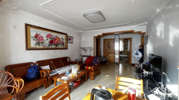 物探七号院 东安小区北区新楼 大两居-客厅