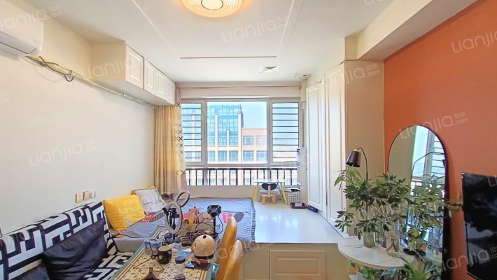 财富九龙城的一居室 采光好 总价低-客厅