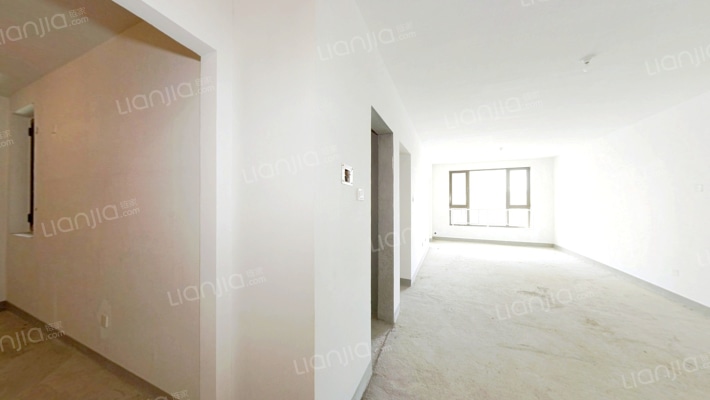 高铁新城 南向小三居 诚意出售 无增值税 毛坯房-客厅