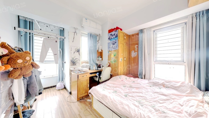 钻石精装修两居室，采光视野都很好-卧室A