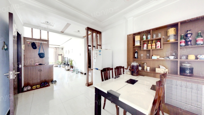 朝阳路旁 水乡园南北通透两居室  带阁楼地下室-餐厅