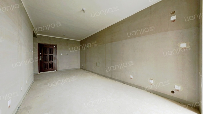 天伦湾朝阳两居 采光充足 毛坯随意装修-客厅