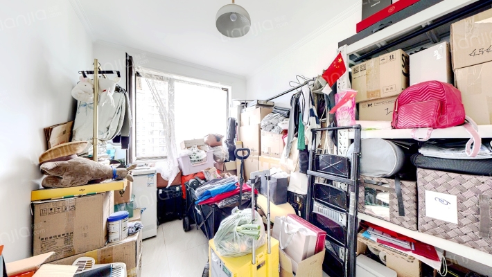 鸿坤理想湾 精装通透三居 拎包入住-卧室A