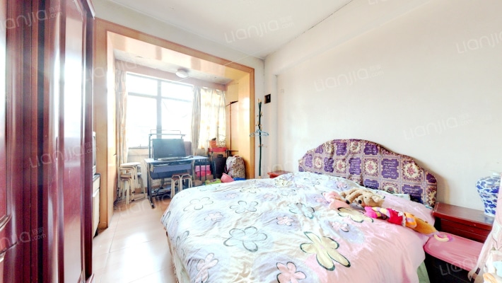 铁道部建厂局家属楼 2室2厅 南 北-卧室A