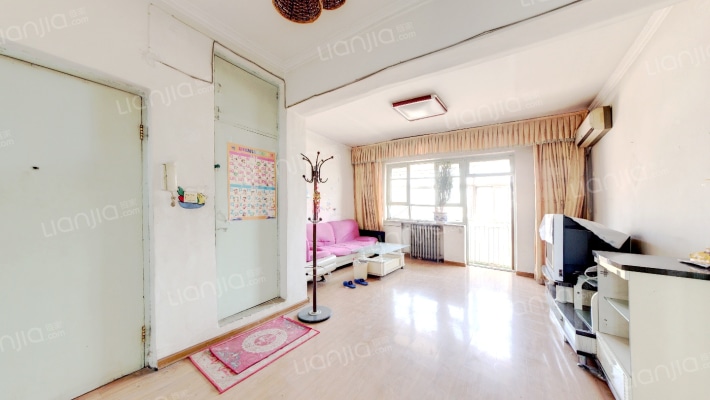 华北铝南院   两居室 户型方正 一梯两户-客厅